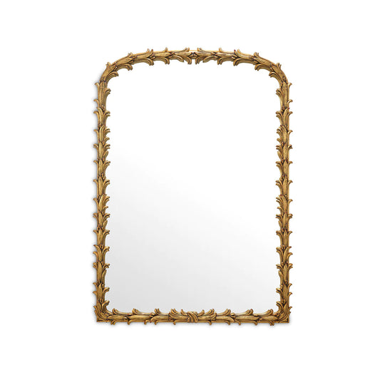 Oglinda cu rama din lemn sculptat 93x130 cm