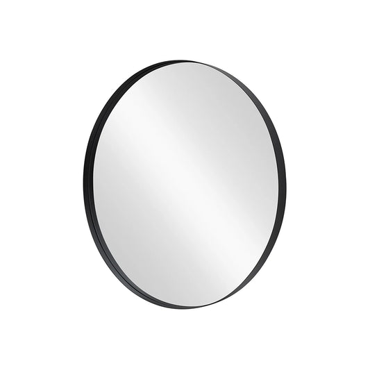 Oglindă cu ramă neagră OUTLINE Ø60 cm