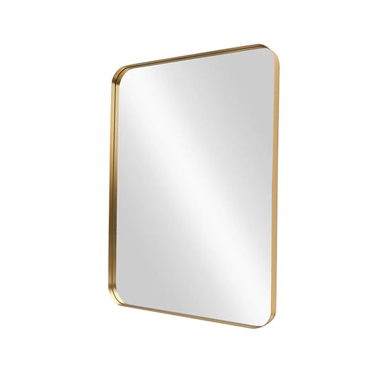 Oglindă cu ramă aurie OUTLINE 46x101 cm