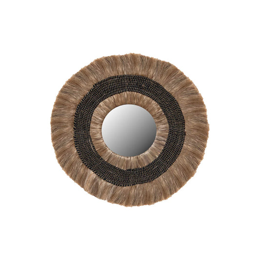 Oglindă din abaca Ø80 cm