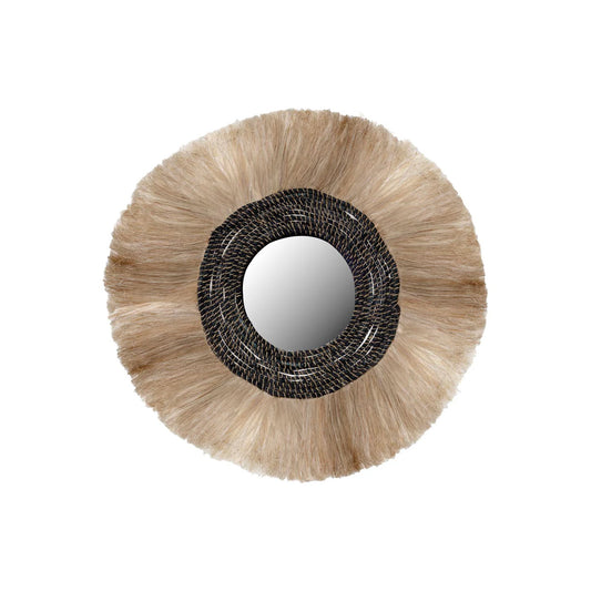 Oglindă din abaca Ø85 cm
