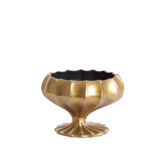 Vas decorativ cu picior H 31 cm