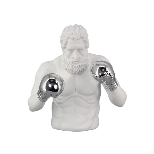 Figurină ARISTON alb H 47 cm