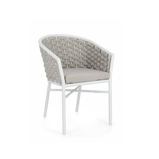 Scaun terasă CLIQUET gri deschis