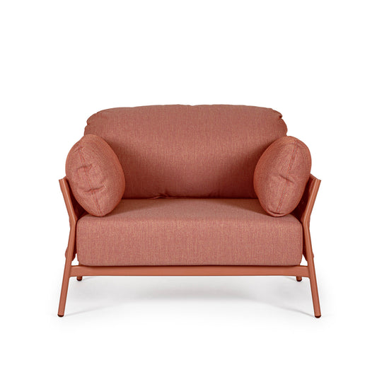 Fotoliu terasă RIVIERA terracotta