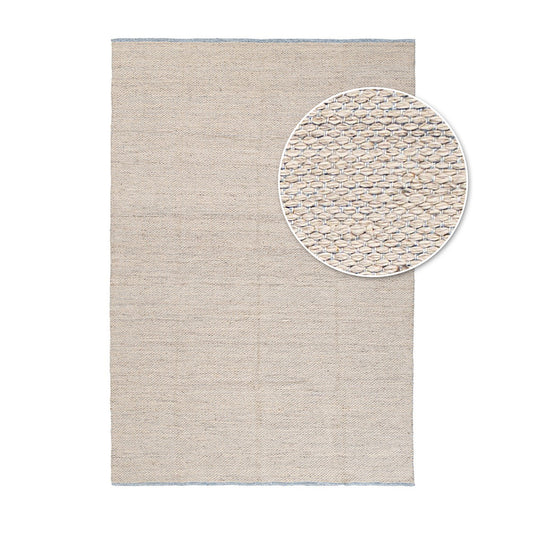 Covor FERRARO bleu/natur 200x300 cm