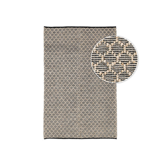 Covor ROCCA bej/negru 160x230 cm