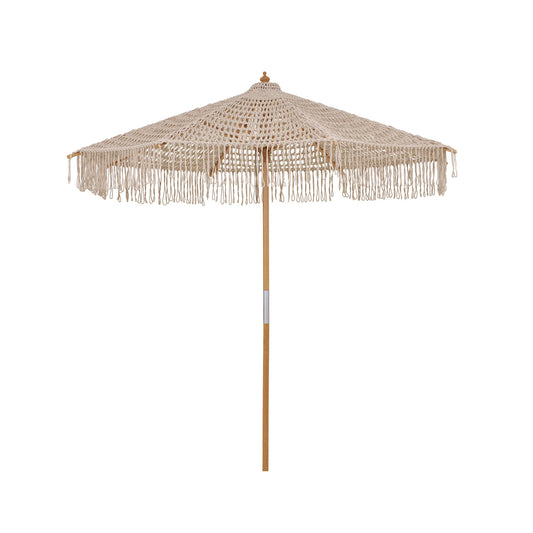 Umbrelă macrame IDRA Ø 250 cm