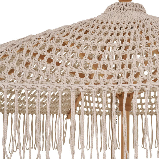 Umbrelă macrame IDRA Ø 250 cm