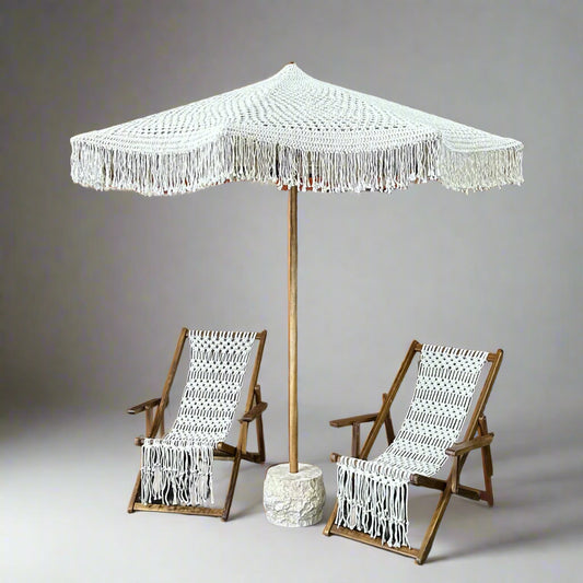 Umbrela macrame BALI Ø 250 cm