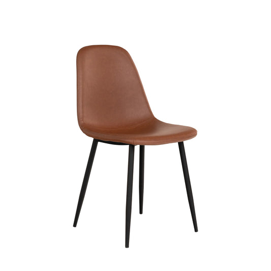 Scaun dining MARLO – cognac