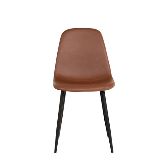 Scaun dining MARLO – cognac