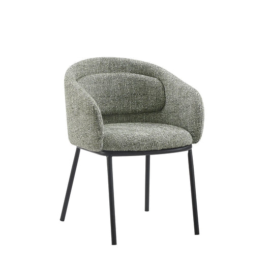 Scaun dining TERRA verde