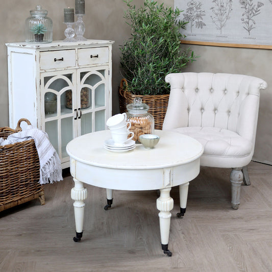 Fotoliu alb PROVANCE