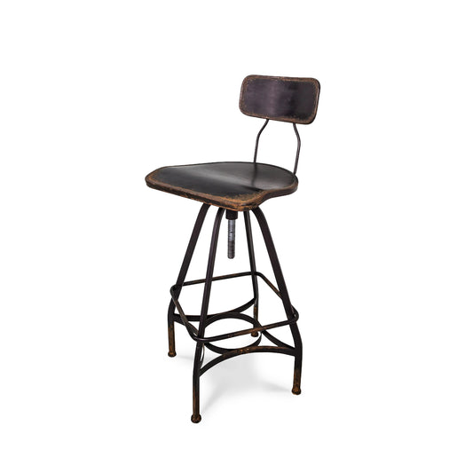 Scaun bar cu spatar GRIT