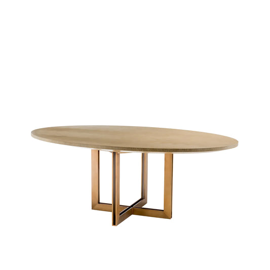 Masa dining ovala 200x120 cm