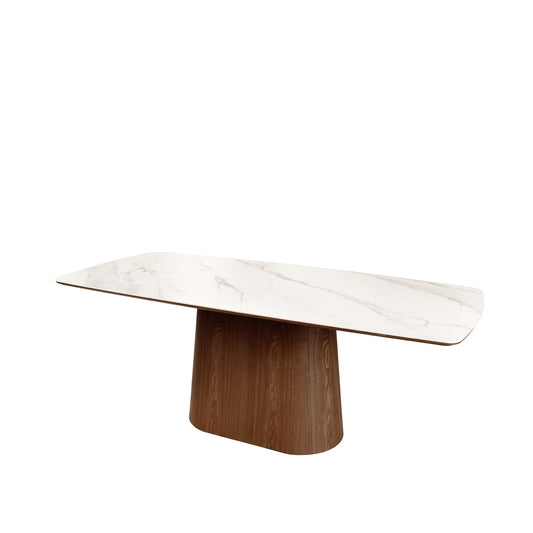 Masă dining ELVA 200x90 cm Nuc