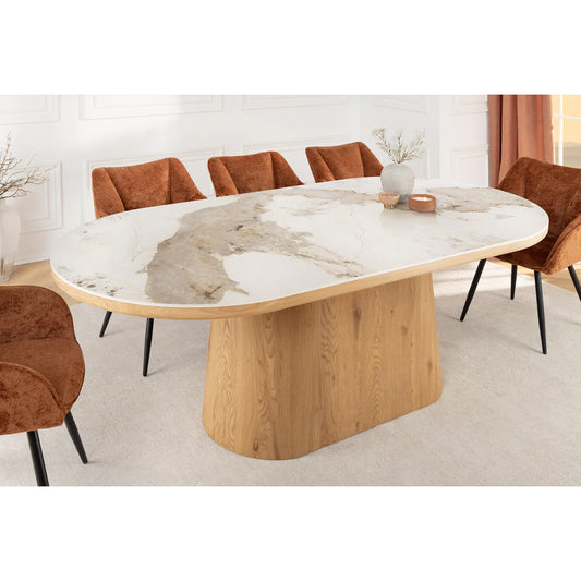 Masă dining ELVA 200x100 cm stejar