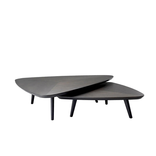 Set 2 mese cafea triunghiulare