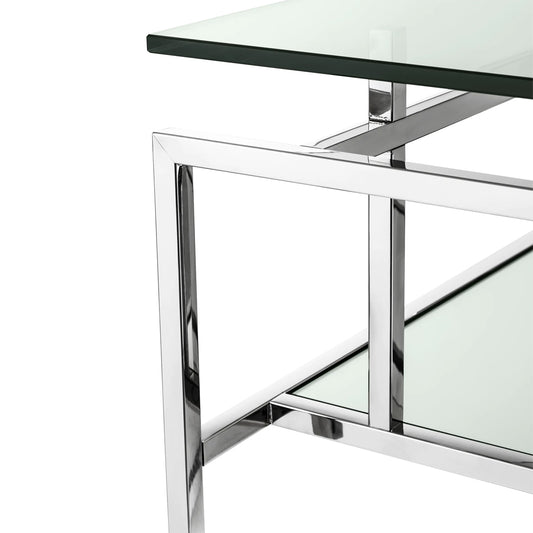 Masa cafea inox 70x70 cm