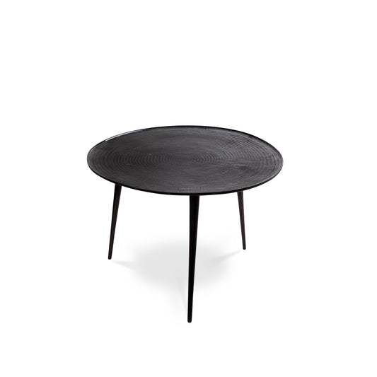 Masa cafea neagra Ø 63,5 cm