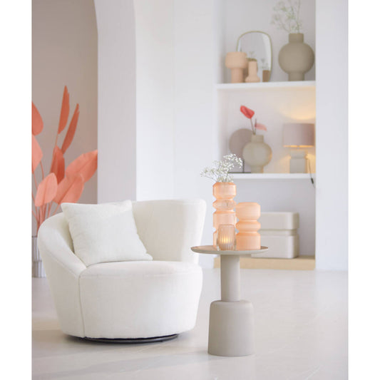 Masuta laterala Ø39x52 cm