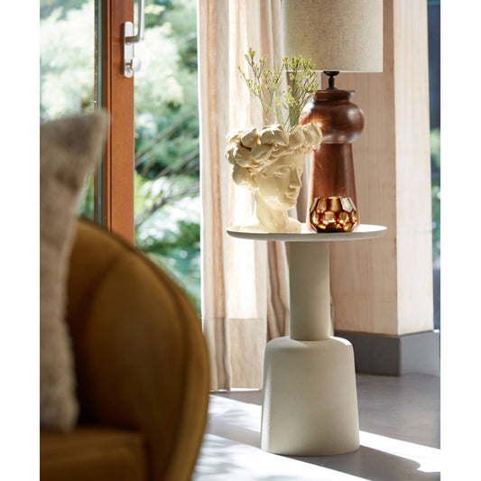 Masuta laterala Ø39x52 cm