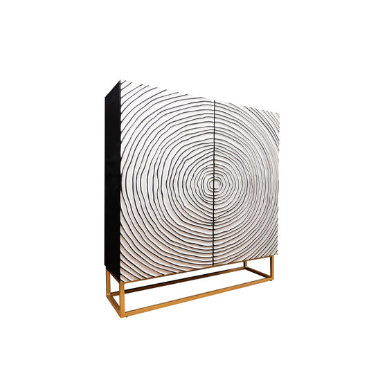 Bufet înalt ORBIT B&W