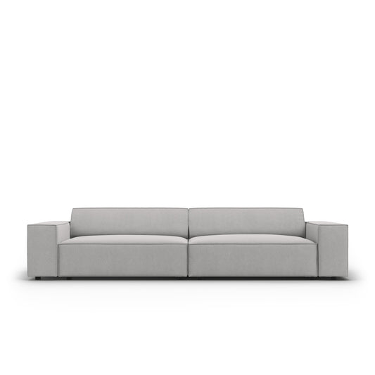 Canapea VEGA 3L în ţesatură structurată gri deschis
