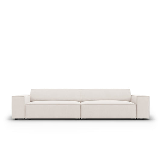 Canapea VEGA 3L în ţesatură structurată bej deschis