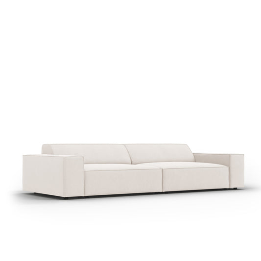 Canapea VEGA 3L în ţesatură structurată bej deschis