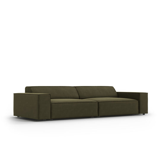 Canapea VEGA 3L în catifea verde