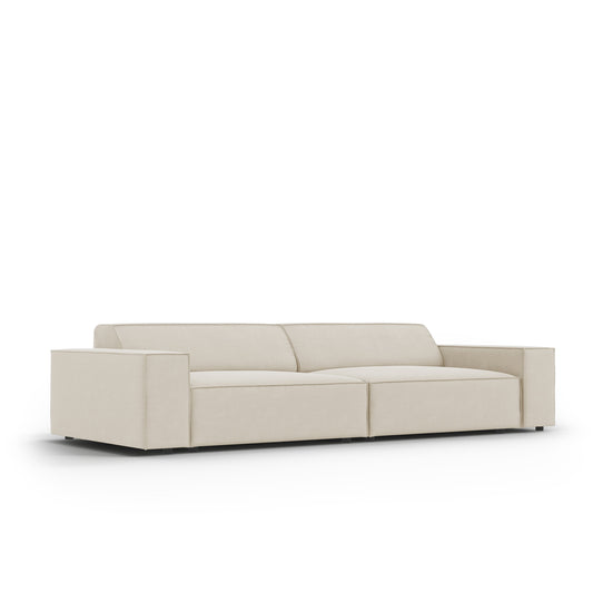 Canapea VEGA 3L în catifea bej închis