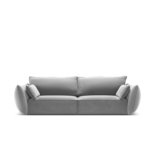 Canapea SAVOY 3L în catifea gri