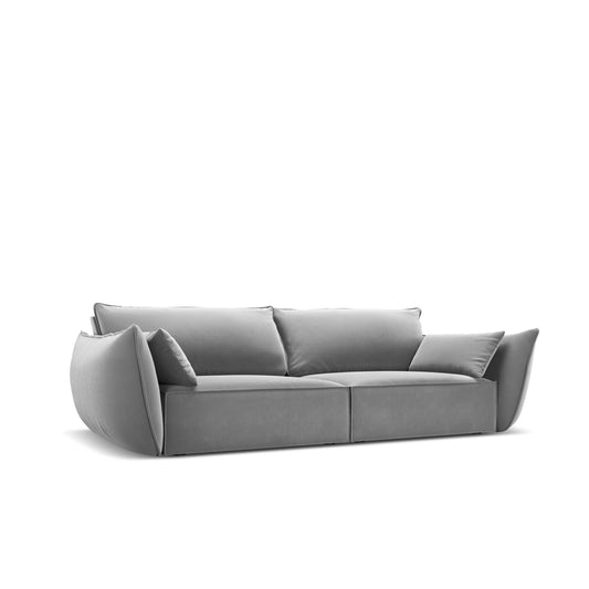 Canapea SAVOY 3L în catifea gri