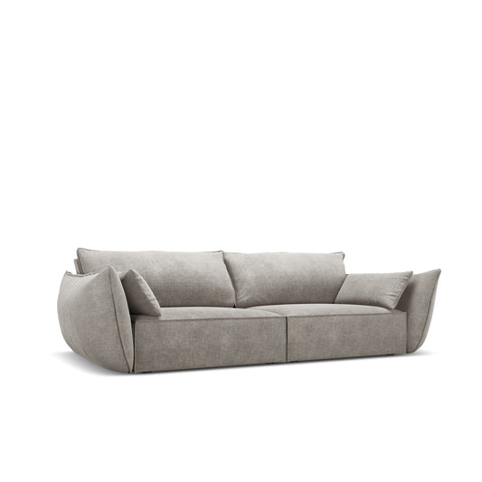 Canapea SAVOY 3L în ţesatură de chenilă gri