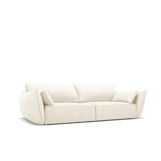 Canapea SAVOY 3L în ţesatură de chenilă bej deschis