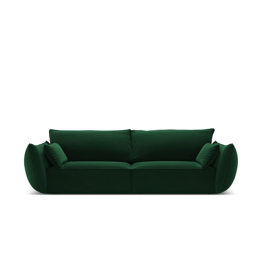 Canapea SAVOY 3L în catifea verde