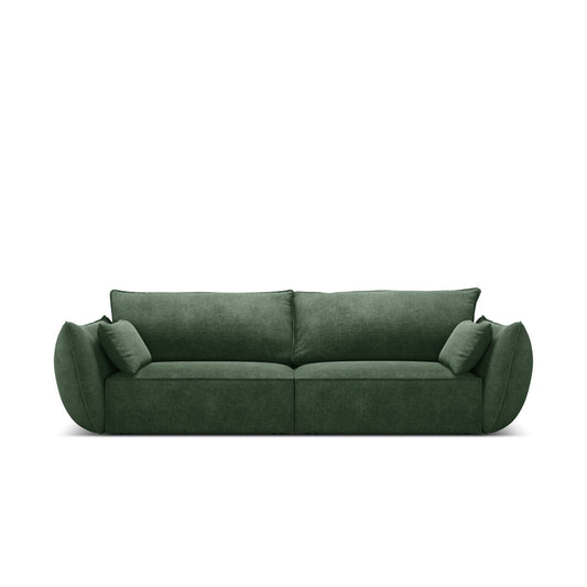 Canapea SAVOY 3L în ţesatură de chenilă verde verona