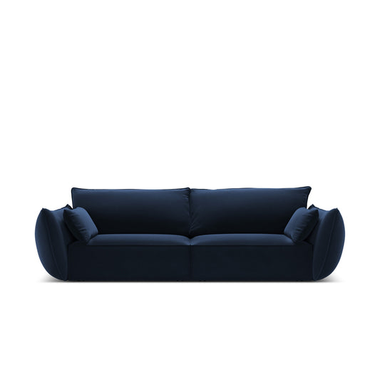 Canapea SAVOY 3L în catifea bleumarin