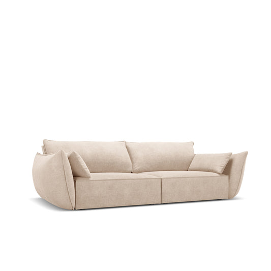 Canapea SAVOY 3L în ţesatură de chenilă bej închis