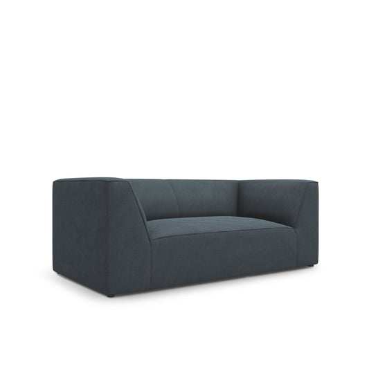 Canapea RENO 2L în catifea bleumarin