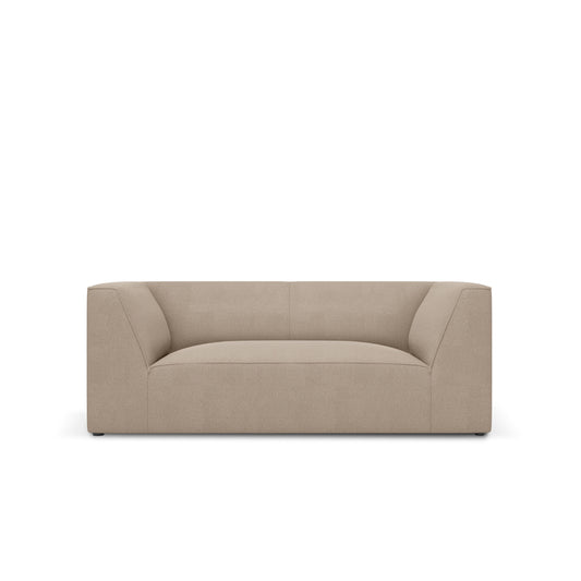 Canapea RENO 2L în ţesatură structurată bej închis