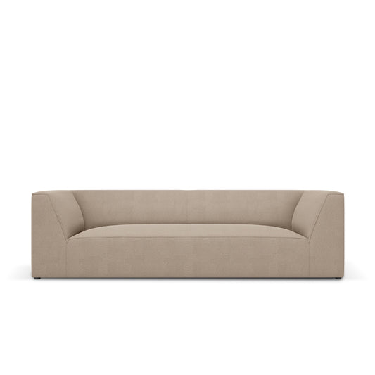 Canapea RENO 3L în ţesatură structurată bej închis