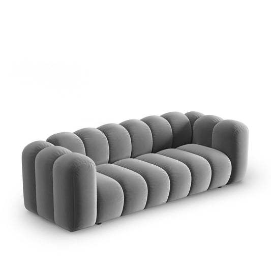 Canapea PICCADILLY 3L în catifea gri