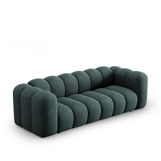 Canapea PICCADILLY 3L în ţesatură de chenilă verde