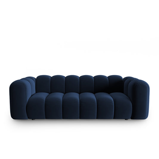 Canapea PICCADILLY 3L în catifea bleumarin