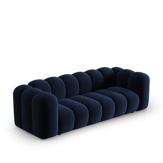 Canapea PICCADILLY 3L în catifea bleumarin