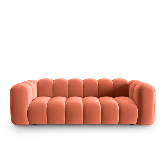 Canapea PICCADILLY 3L în catifea roz