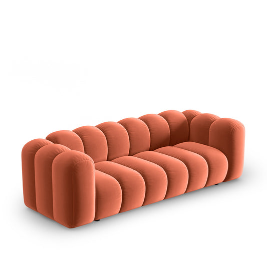 Canapea PICCADILLY 3L în catifea roz